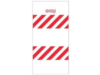 cartello "recinzione cantiere divieto di affissione" - cm.100x180h.  cod:ferx.fer453448