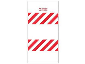 cartello "recinzione cantiere divieto di affissione" - cm.100x180h.  cod:ferx.fer453448