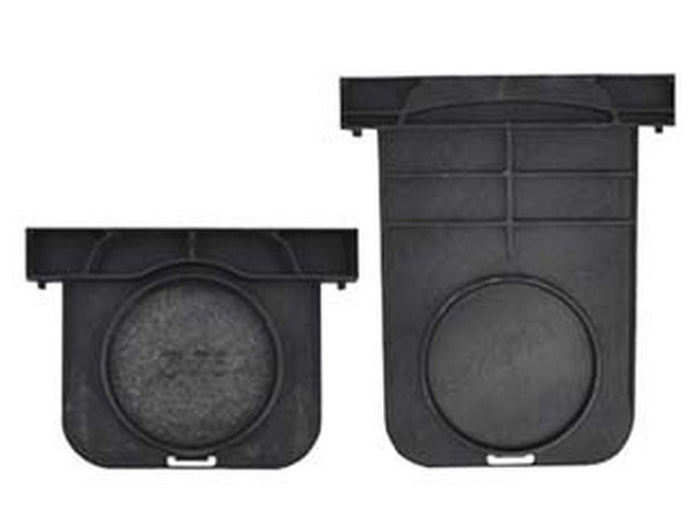 tappo in polipropilene per canaletta - cm.13x7,5h. - ø cm.5-7,5 cod:ferx.fer453516