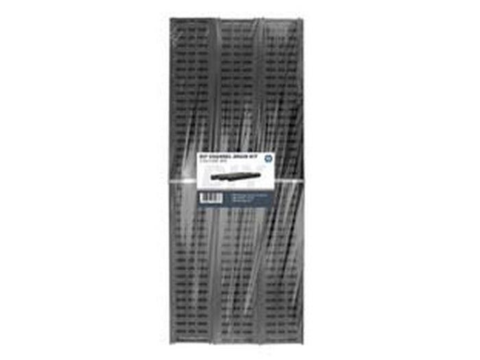 kit canaletta griglia in polipropilene e tappo cod:ferx.fer453530