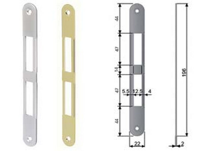 incontri serrtura centro catenaccio bordo tondo cromato opaco cod:ferx.fer454070