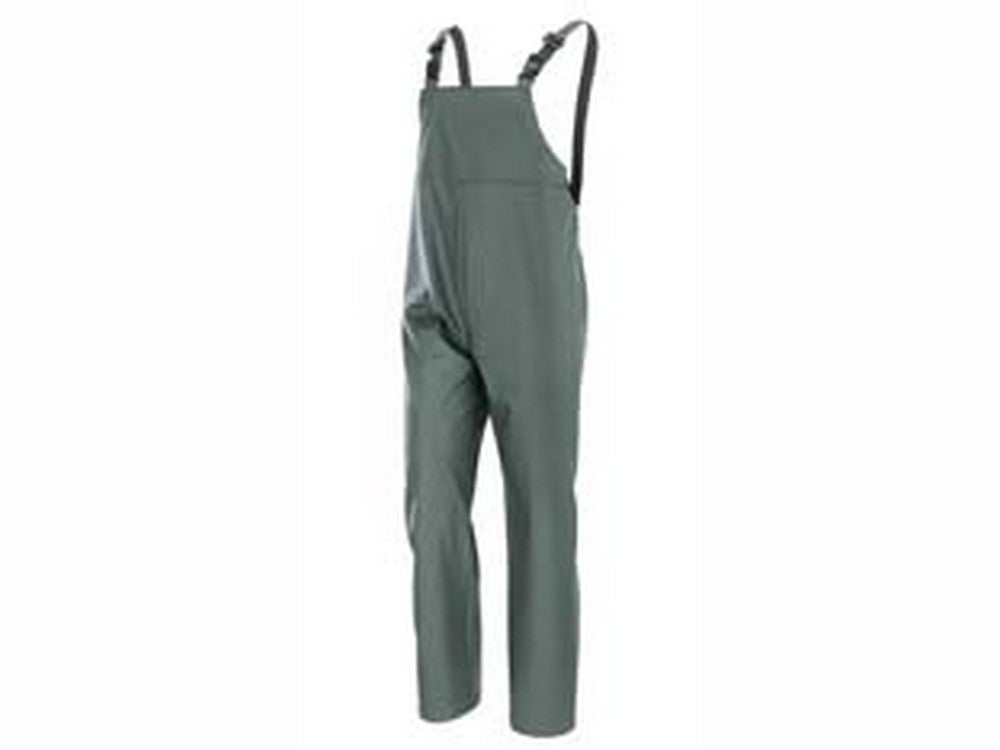 impermeabile pantalone con pettorina in poliuretano verde - tg.xxl colore verde cod:ferx.fer454896