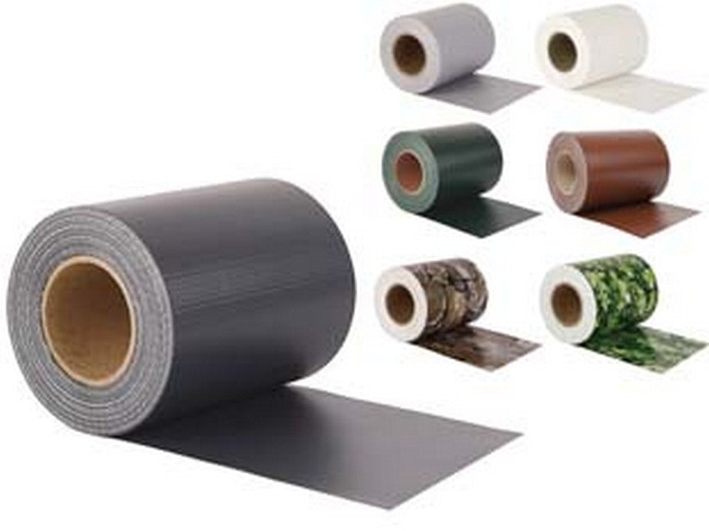 striscia ombreggiante pvc - cm.19h. in rotoli da mt.35 colore bianco cod:ferx.fer455213