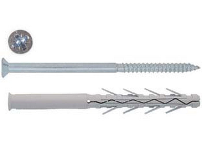 tassello nylon prolungato ad elevata espansione vite tup4  mm8x80 vite  cod:ferx.fer455343