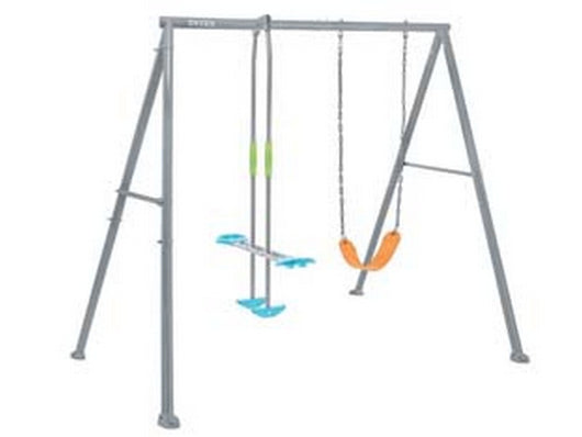 altalena per bambini 2 giochi 3-10 anni cm.251x254x211h. - cm.251x254x211h. - peso kg.28,6 (44114) cod:ferx.fer455879