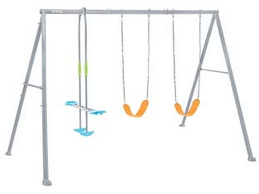 altalena per bambini 3 giochi 3-10 anni cm.343x254x211h. - cm.343x254x211h. - peso kg.37 (44122) cod:ferx.fer455886