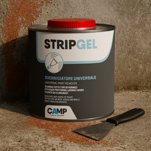 Stripgel sverniciatore in gel esente da clorurati per ferro legno e muro 750 ml 3 pezzi