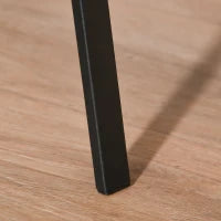 Appendiabiti da Terra Verticale Moderno per Ingresso, 45x45x180cm, Nero