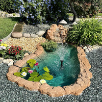 Cascata da giardino riva ventroresina cm 265x145x42/20 litri 320