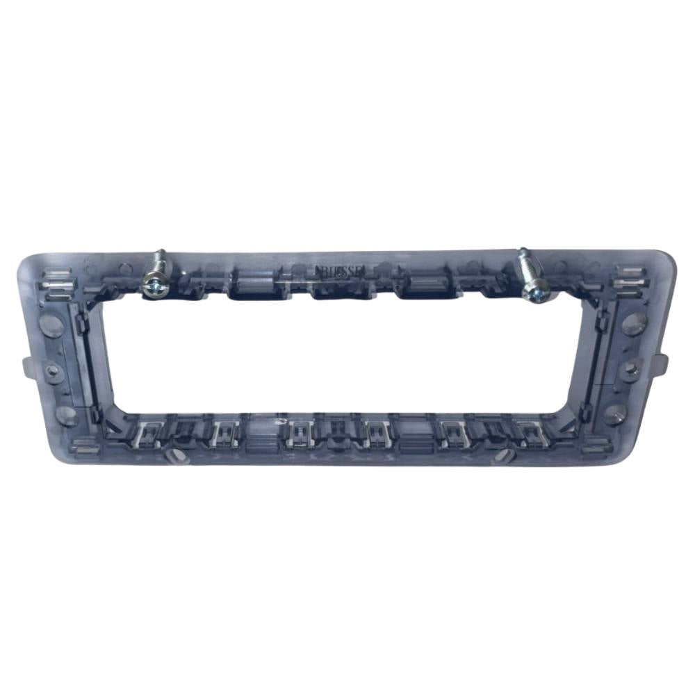 Biesse supporto per placche compatibili con bticino matix vari formati modulo *** numero posti 6 posti, confezione 1