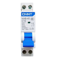 Chint 817016 interruttore magnetotermico 1p+n curva c 10a 230v 4,5ka 1 modulo