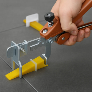 Cuneo distanziatore livellante plastica posa piastrelle confezione 100 pezzi