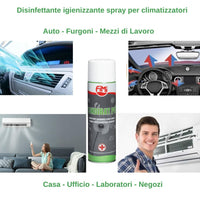Condibat sanificante deodorante spray condizionatori 500 millilitri *** tipologia pine, confezione 1
