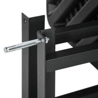 sportnow Canestro Basket per Bambini e Adulti da Indoor e Outdoor in Acciaio e PE, 110x90x70 cm, Nero e Giallo