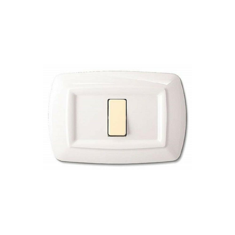 Interruttore unipolare serie civile faeg 10 ampere bianco