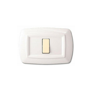 Interruttore unipolare serie civile faeg 10 ampere bianco