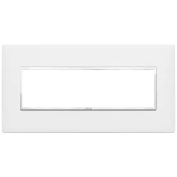 Placca vimar 21657 7 moduli serie eikon evo montaggio orizzontale e verticale *** numero posti 7 moduli, confezione 1