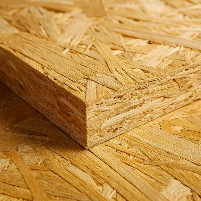 Pannello osb fibra legno truciolato spessore 9 mm multistrato 125 x 125 cm