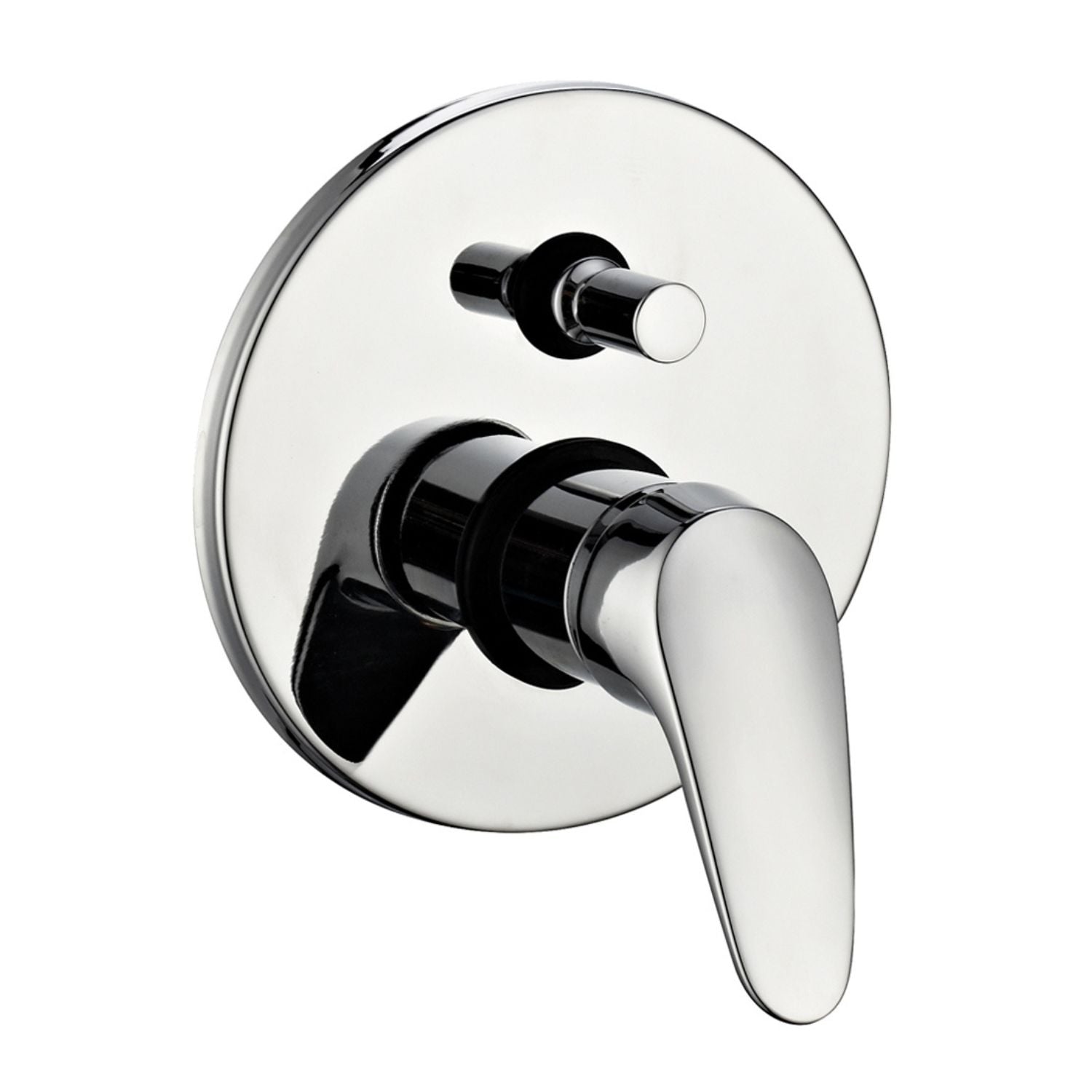 Miscelatore doccia parete europa incasso con deviatore ottone colore cromato *** confezione 1