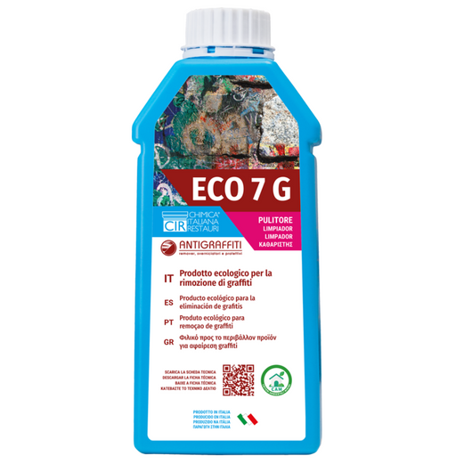 Detergente ecologico per rimozione graffiti eco 7g da 1 lt