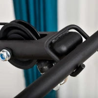 Stazione Fitness Palestra Multifunzione per Allenamento a Casa e Professionale, Acciaio 150x110x210cm Nero