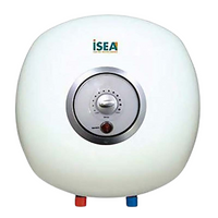 Scaldabagno elettrico isea mini swing sopralavello garanzia 2 anni 1500 watt *** capacità  10 litri, confezione 1