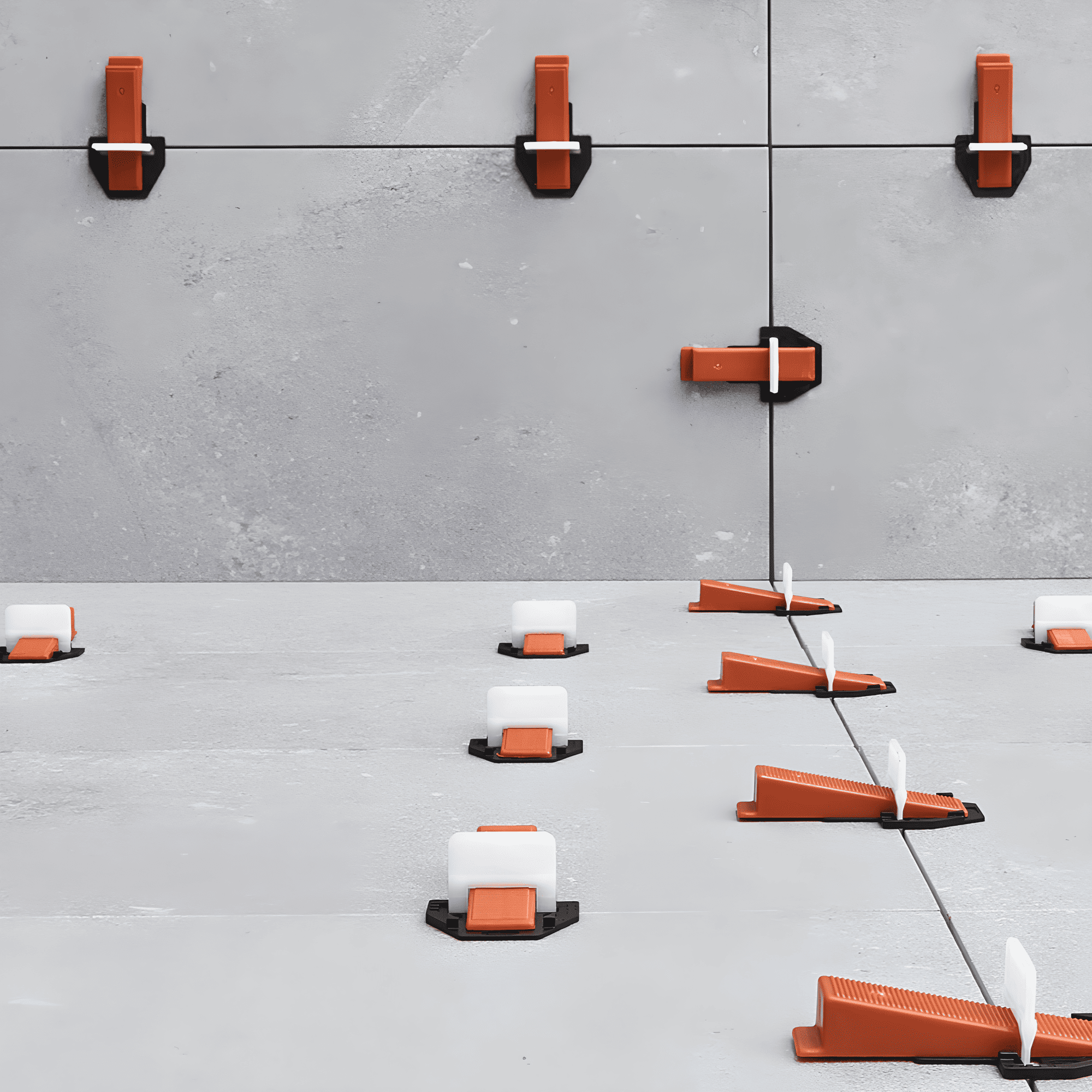 Cuneo distanziatore livellante plastica posa piastrelle finitura professionale *** formato 1000 pezzi, confezione 1