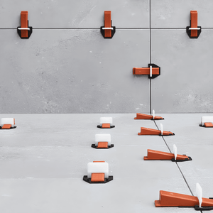 Cuneo distanziatore livellante plastica posa piastrelle finitura professionale *** formato 500 pezzi, confezione 1