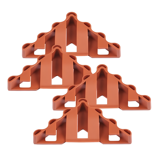 Salvaspigoli pvc spessore 3-12 mm protezione angoli confezione 4 pezzi