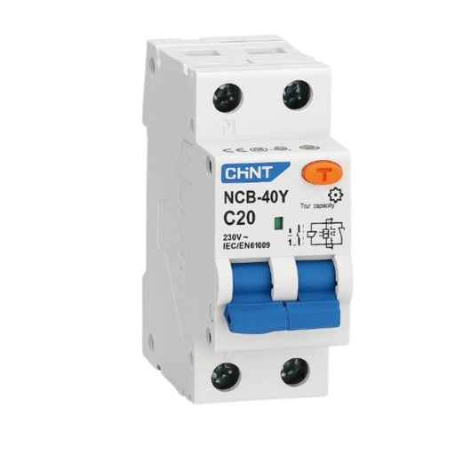 Chint 519863 interruttore magnetotermico differenziale 1p+n 20a tipo a