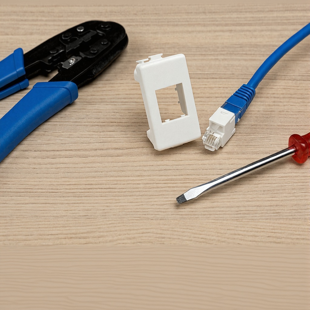 Frontalino keystone singolo mach power nw-fktx per bt matix bianco