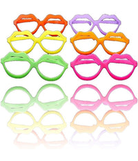 Occhiali Giganti Occhialoni Grandi Maxi Bocca Scherzo Feste Party Carnevale         