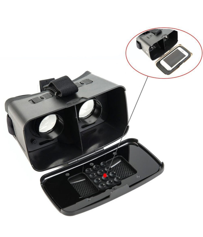 Occhiali Maschera Headset 3d Per Smartphone Vrbox Realtà  Virtuale Game         