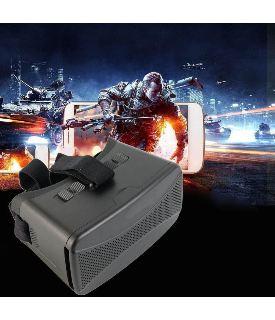 Occhiali Maschera Headset 3d Per Smartphone Vrbox Realtà  Virtuale Game         