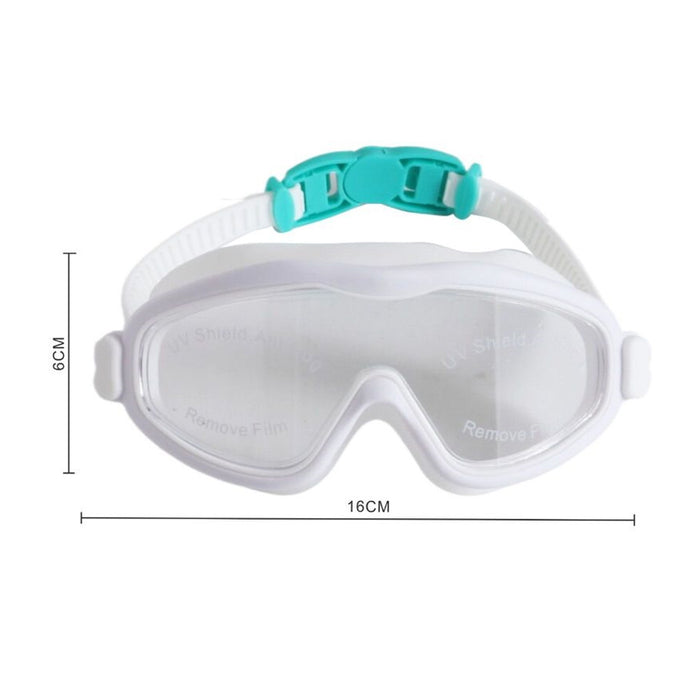 Trade Shop - Occhiali Maschera Nuoto Unisex Antiappannamento Impermeabili Con Fibbia Posteriore 618443 -