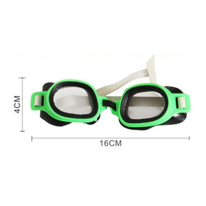 Trade Shop - Occhialini Da Nuoto Per Bambini Adulti Unisex Piscina Colorati 7+ Anni 16x4cm 605418 -