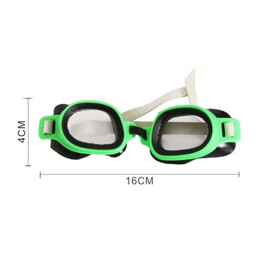 Trade Shop - Occhialini Da Nuoto Per Bambini Adulti Unisex Piscina Colorati 7+ Anni 16x4cm 605418 -