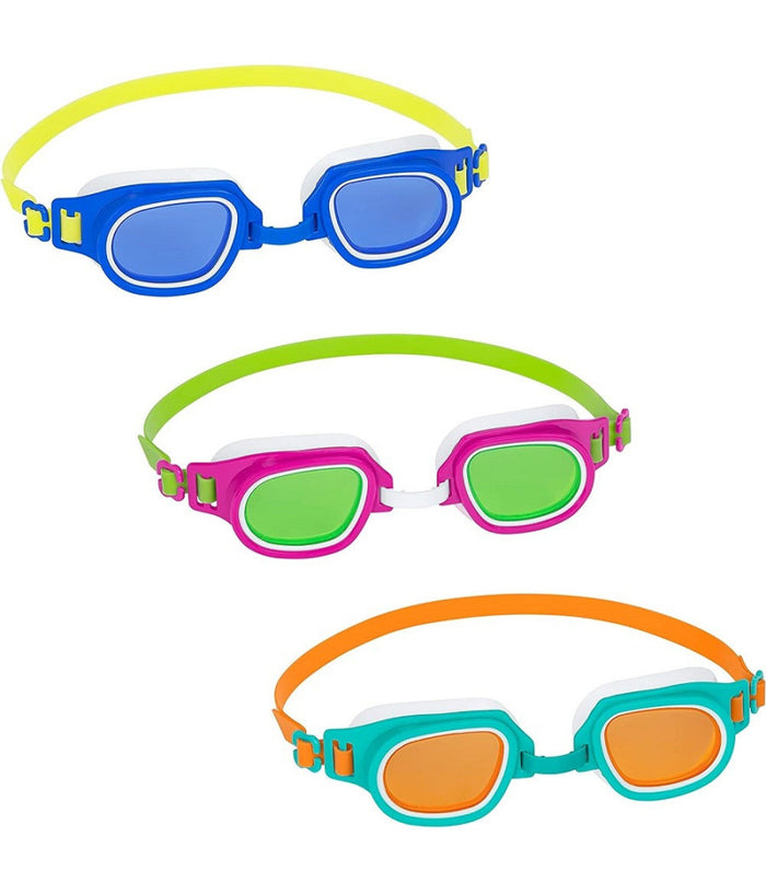 Occhialini Da Nuoto Per Bambini Lil' Champ 7-14 Anni In Silicone 3 Colori 21003         