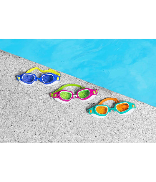 Occhialini Da Nuoto Per Bambini Lil' Champ 7-14 Anni In Silicone 3 Colori 21003         