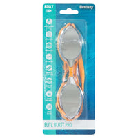 Trade Shop - Occhialini Da Nuoto Piscina A Specchio Protezione Uv Ocean Swell 14+ Anni 3 Colori 21066 -