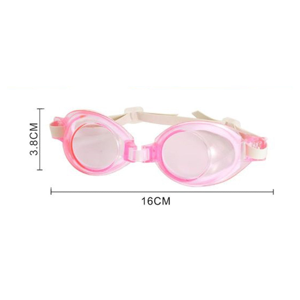 Trade Shop - Occhialini Da Nuoto Piscina In Silicone Impermeabile Antiappannamento 4 Colori 605420 -