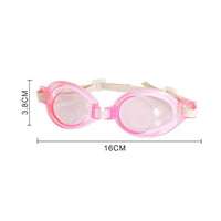 Trade Shop - Occhialini Da Nuoto Piscina In Silicone Impermeabile Antiappannamento 4 Colori 605420 -