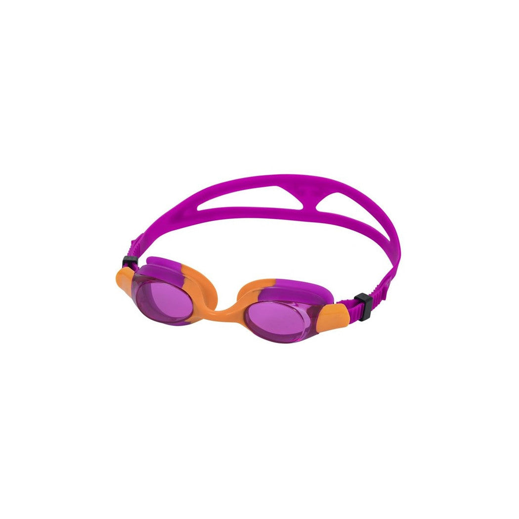 Trade Shop - Occhialini Da Nuoto Piscina  In Silicone Per Bambini 7-14 Anni Ocean Crest 3 Colori 21065 -