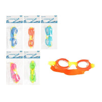Trade Shop - Occhialini Da Nuoto Piscina Mare Estate Per Bambini 16cm Varie Colorazioni 605428 -