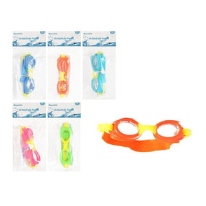 Trade Shop - Occhialini Da Nuoto Piscina Mare Estate Per Bambini 16cm Varie Colorazioni 605428 -