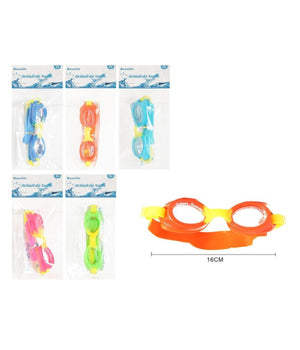 Trade Shop - Occhialini Da Nuoto Piscina Mare Estate Per Bambini 16cm Varie Colorazioni 605428 -