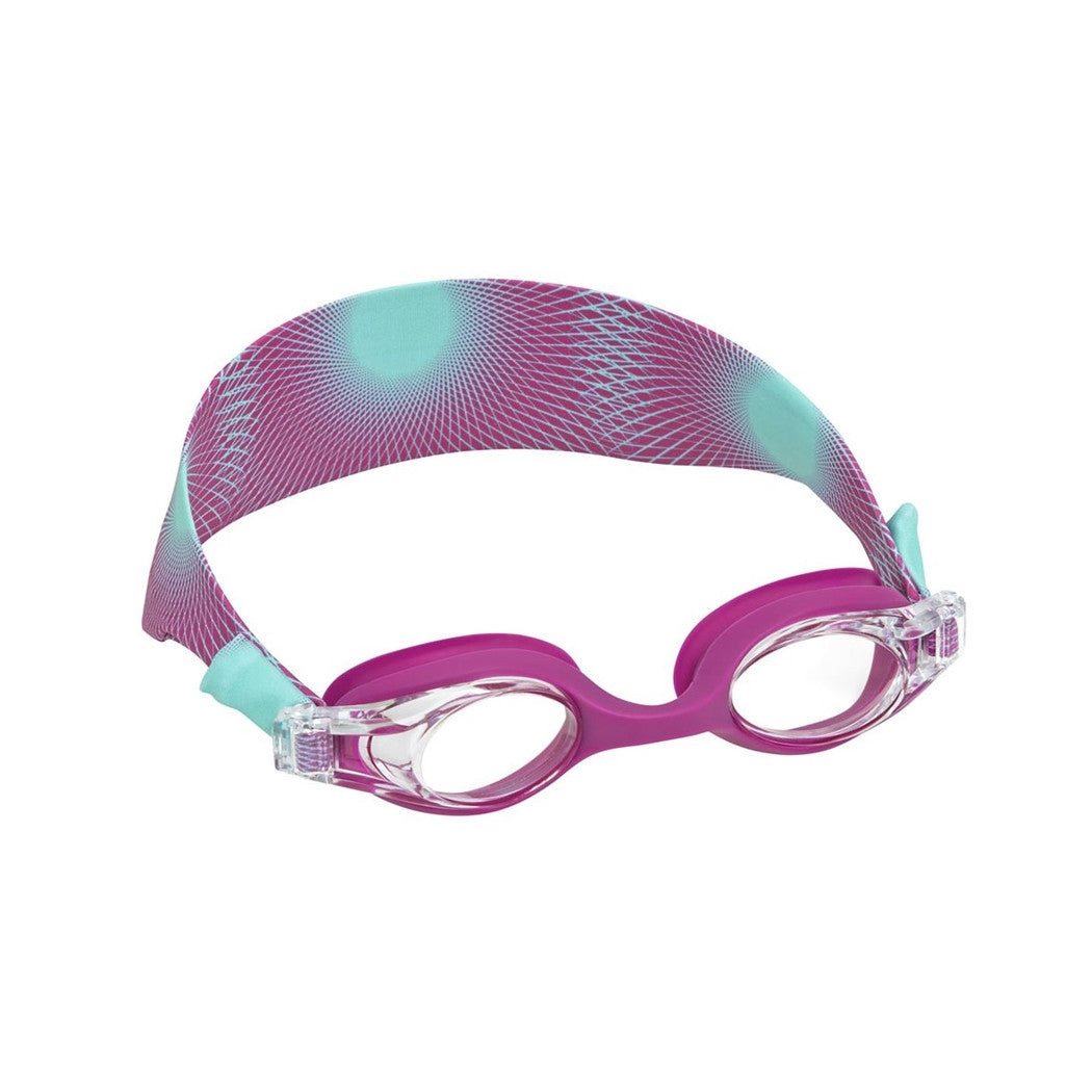 Trade Shop - Occhialini Da Nuoto Splashflex Cinturino Regolabile Per Bambini 7+ Anni 3 Colori 21177 -