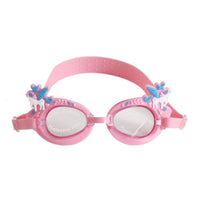 Trade Shop - Occhialini Da Nuoto Unicorno Per Bambini Dai 7+ Anni Antiappannamento Uv 16x6cm 618447 -