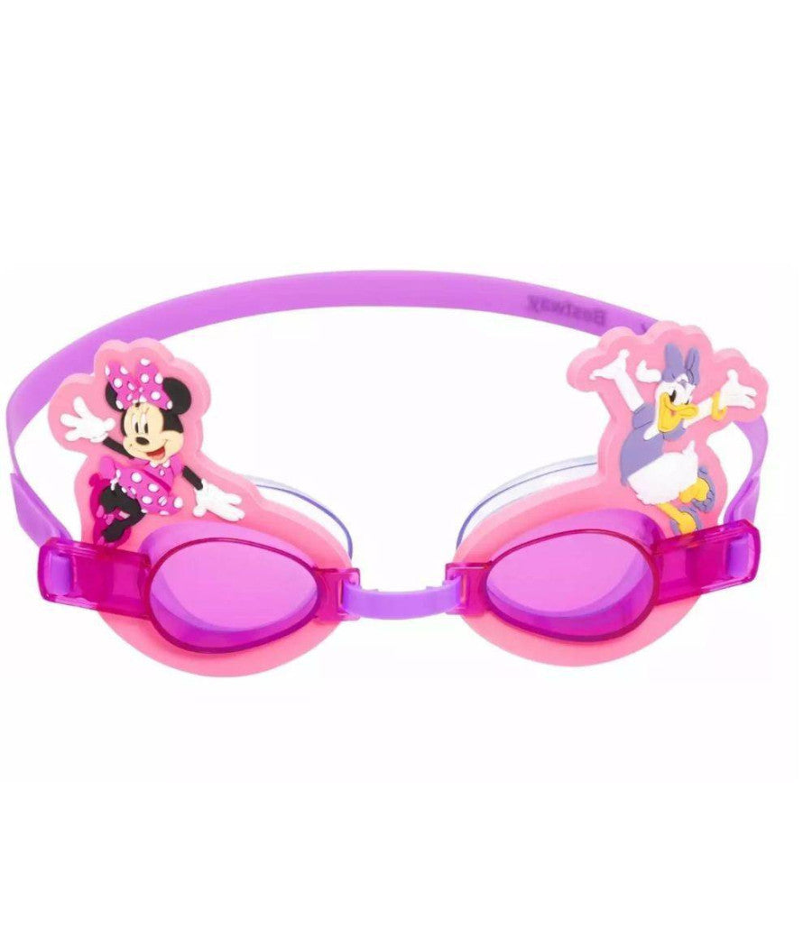 Occhialini Disney Minnie E Paperina Per Bambini Nuoto Piscina Mare Estate 3+         