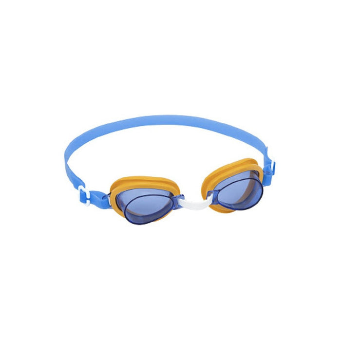 Trade Shop - Occhialini Lightning Swimmer 3-6 Anni 3 Colori Silicone Con Protezione Uv 21074 -